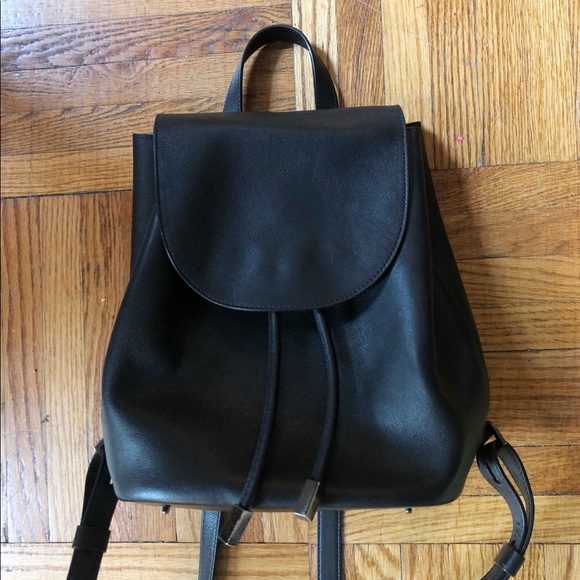 everlane leather backpack